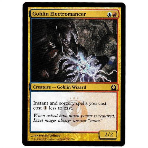 Magic the Gathering - Return to Ravnica - #163/274 - Goblin Electromancer