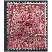 India 1932 SG237 3a Carmine Fine Used . . .