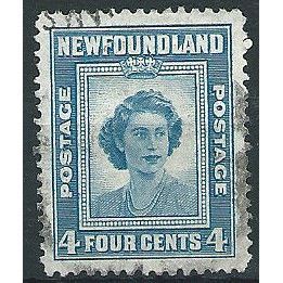 Newfoundland 1946 SG293 4c Light Blue Fine Used ....