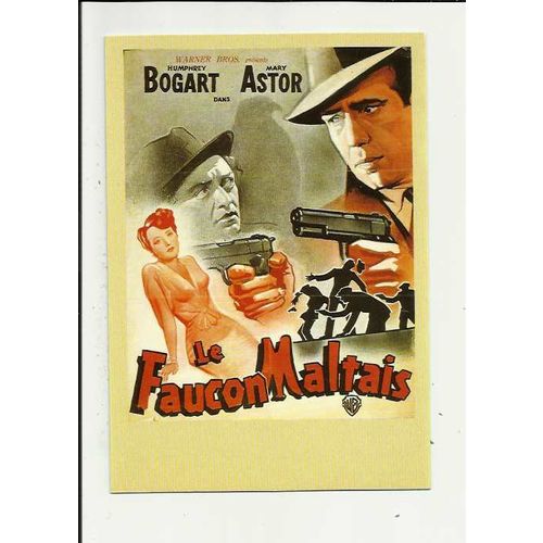 THE MALTESE FALCON Humphrey Bogart Poster Art Postcard by Zreik (23)