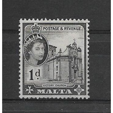 Malta.SG268 1d Victory Church.Fine Used.Mar17b