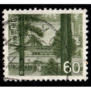 Japan 1966 Enryaku Temple 60Y Used Stamp