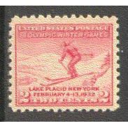 716 2c Lake Placid Fine Plus MNH Q2274