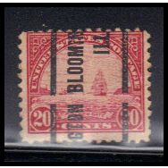 Used 567 20c Golden Gate Average Misaligned PreCnx Top-Bot KA7257