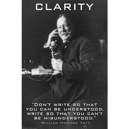 Clarity 12 x 18 Poster