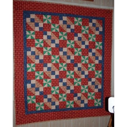 Quilt Homecrafted The Quiltmaker's Gift, a crib quilt,111420Q