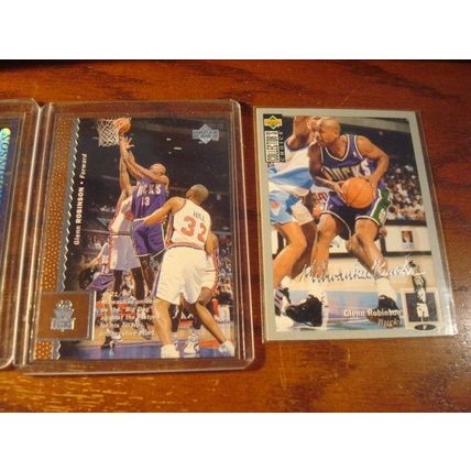 1994-1996, 7- Cards, w/Inserts, GLENN ROBINSON, Bucks