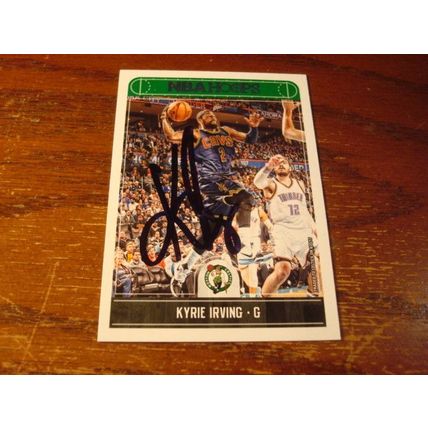 2017/18, Hoops, Autograph Card, w/COA, KYRIE IRVING, Cavs