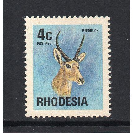 Rhodesia - 1974 - 4c Reedbuck (sg492) MNH