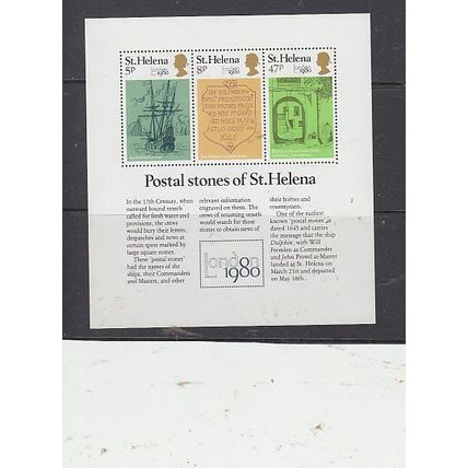 1980 International Stamp Exhibition "LONDON 1980" - London, England mini sheet