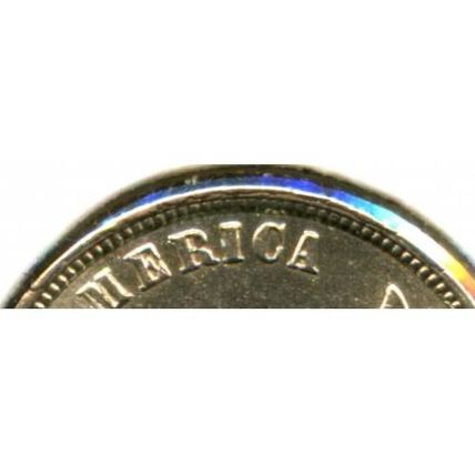 1900 AU58 Barber Dime Rim Cuds