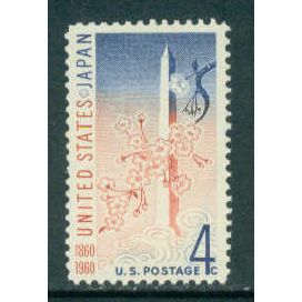 1158 4c U.S.-Japan Treaty Fine MNH MA0245