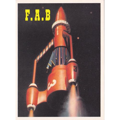 F.A.B. Thunderbird 3 Thunderbird Postcards (TV01)