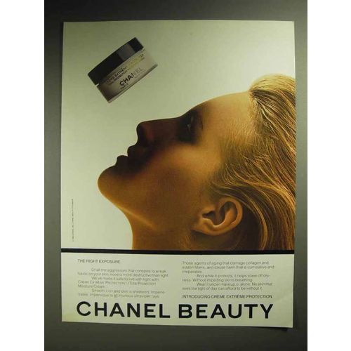 1982 Chanel Cr?me Extreme Protection Moisture Cream Ad