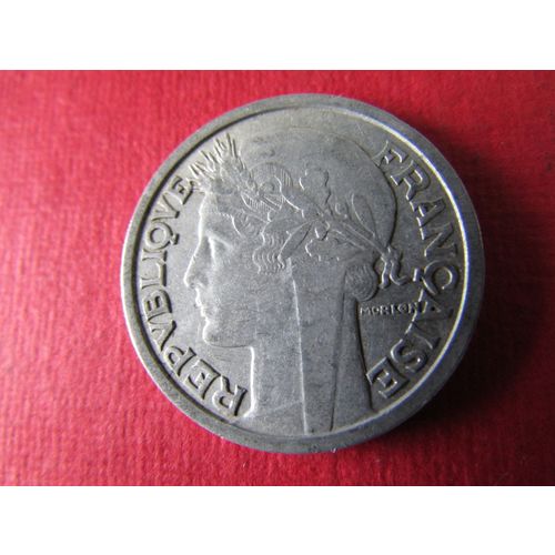 1948 FRANCE TWO FRANCS B MINT MARK FREE POST. (ed) o P