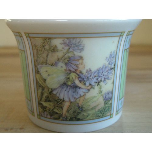 Royal Worcester Flower Fairies Votive Candle Holder Pot