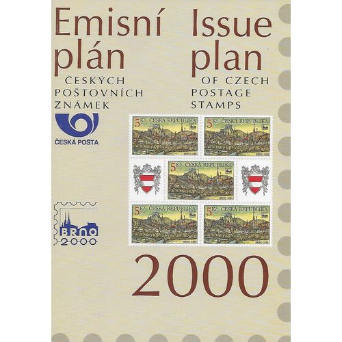 Česká Pošta: Issue Plan of Czech Postage Stamps 2000 (2000)