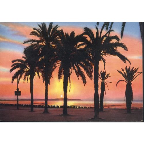 Spain Postcard 1978 - Sunset - Puesta Del Sol