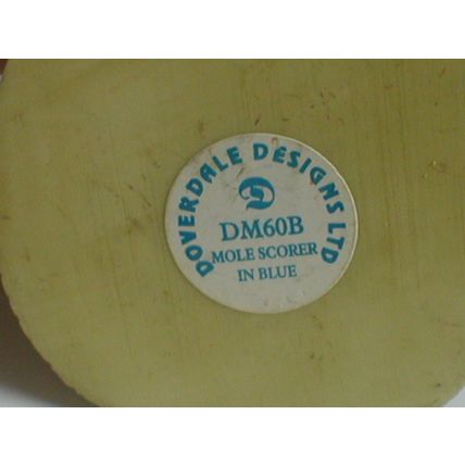 MOLENNIUMS, Doverdale Designs, MOLE SCORER IN BLUE, FOOTBALL, 2002, Very Rare.