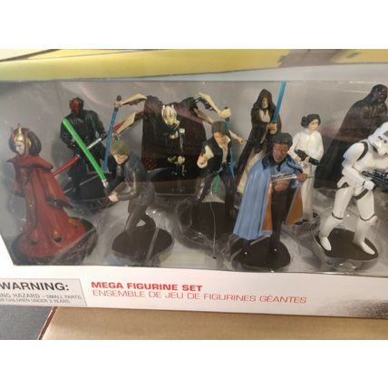 Disney Store Star Wars MEGA FIGURE SET 20 PCS-NEW- Box Shipping w/Tracking