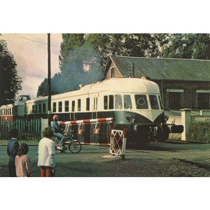 Chemin De Fer Touristique Du Vermandois French Train Postcard