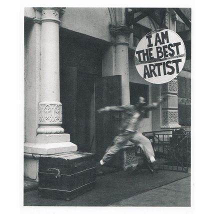 Victor Macarol I Am The Best Artist Wooster Street New York Photo Postcard
