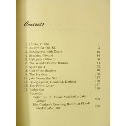 JAKE GAITHER AMERICA'S MOST FAMOUS BLACK COACH by GEORGE E CURRY HCDJ FOOTBALL