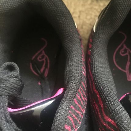 Baby Phat Girls Black Pink Casual Sneakers Shoes Low Top Choose Your Size