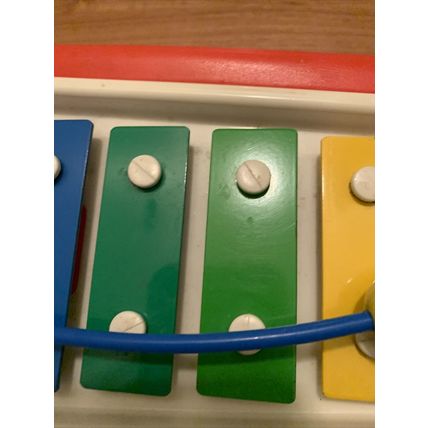 Vintage Little Tikes Musical Xylophone Pull String Toy