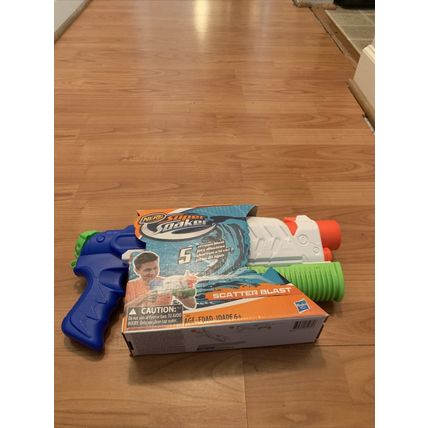 Nerf Super Soaker Scatter Blast 5 Stream Blast Jets Water Toy Gun