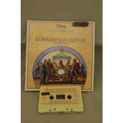 Disney’s The Emperor’s New Clothes Story & Song 1987 Children’s Book & Cassette