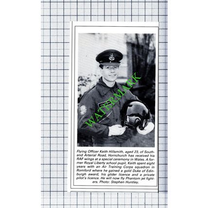 Keith Hillsmith Hornchurch Essex - 1986 Small Cutting