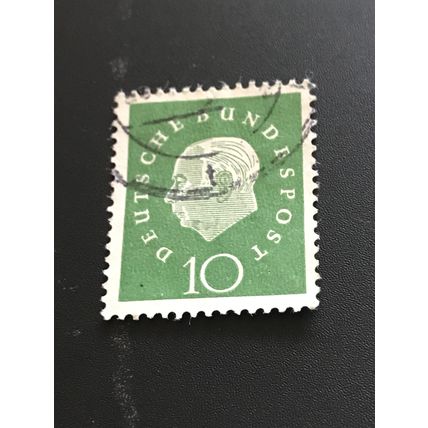 Briefmarke Deutschland 10 Pfennig 1959 Michel 303 gestempelt