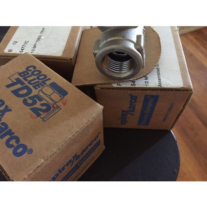 NEW 1/2" npt Spirax-Sarco TD52L Thermodynamic steam Trap COOL BLUE 54771C,EU,HG