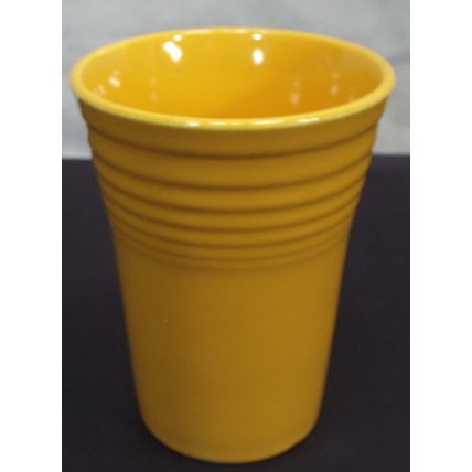 Vintage Fiestaware Water Cup Tumbler in Original Yellow 4 1/2" Height