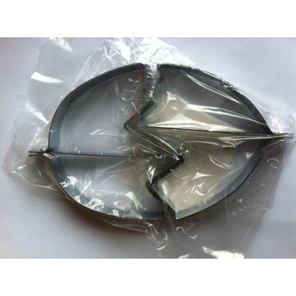 New Set of 2 Stainless Steel Novelty Cooking Ring