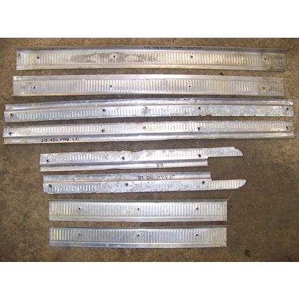 1963 PLYMOUTH BELVEDERE 4 DOOR SILL PLATES OEM