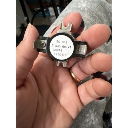 DC47-00017A [L230-50F / 501912; 60T21] OEM SAMSUNG DRYER High-Limit Thermostat
