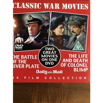 15 CLASSIC WAR FILMS ON 13 DVDs : NEW AND UNPLAYED SEE PHOTOS