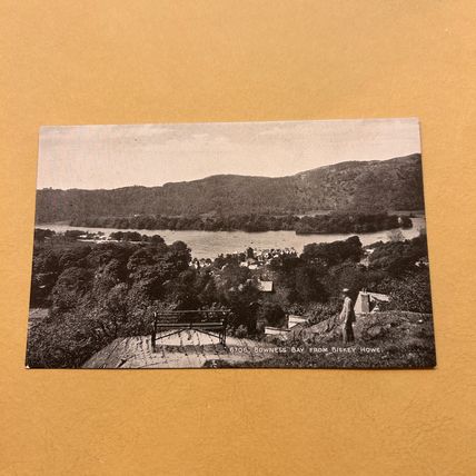 Bowness Bay from Biskey Howe Cumbria Salmon Gravco Bownepostcard 6706 UNUSED VGC