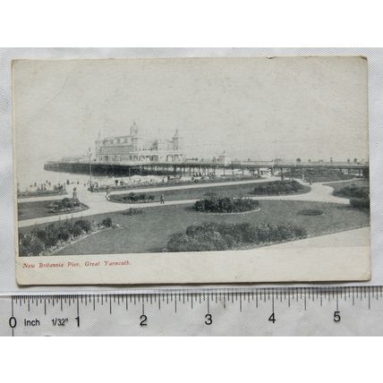 pre 1918 postcard New Britannia Pier, Great Yarmouth