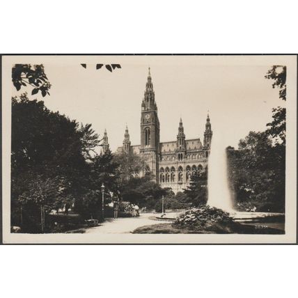 Rathaus, Wien I, c.1930 - Postkarten Industrie Foto-AK