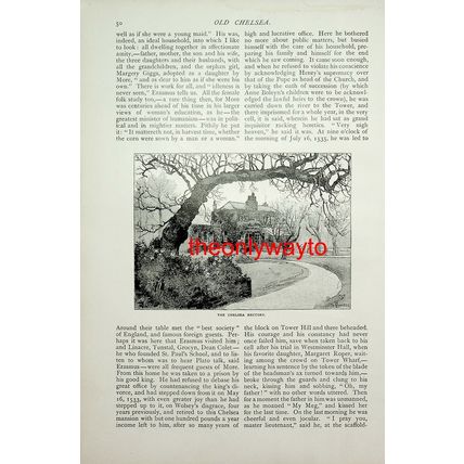 Chelsea Rectory, London, (More On Reverse), Book Illustration (Print), 1887