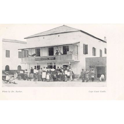 Donovan's General Agency Cape Coast Castle South Africa Old Postcard