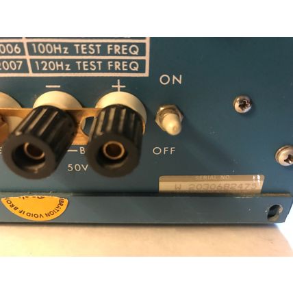 ELECTRO SCIENTIFIC INDUSTRIES 475,ELECTRO 475 CAPACITANCE METER (NO CORD),ET