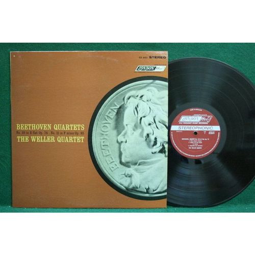 The Weller Quartet - Beethoven: Quartets No. 10/11 - CS 6431 - NM