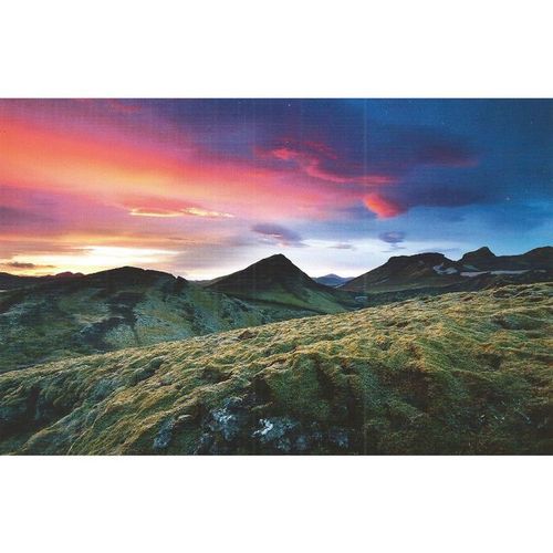 Frimerkjasalan: Sunset Close to Landmannalauger