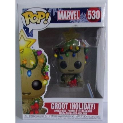 FUNKO / POP ' HOLIDAY ' vinyl bobble-head GROOT