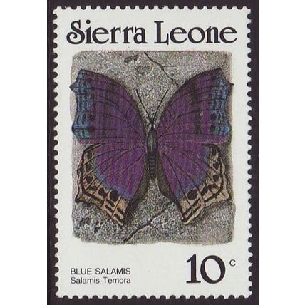 Sierra Leone 1987 SG 1028A UMM - Fauna/Insects/Butterflies (E-976-01)