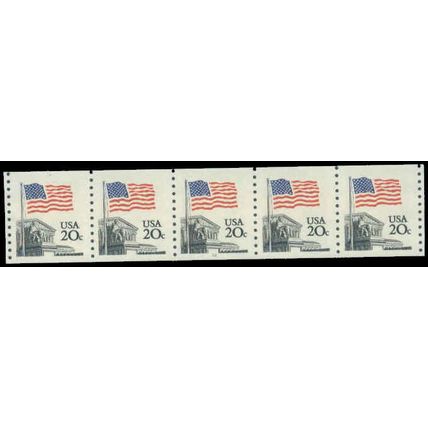 1895a 20c U.S. Flag Very Fine MNH SG PNC 12/5 P0348